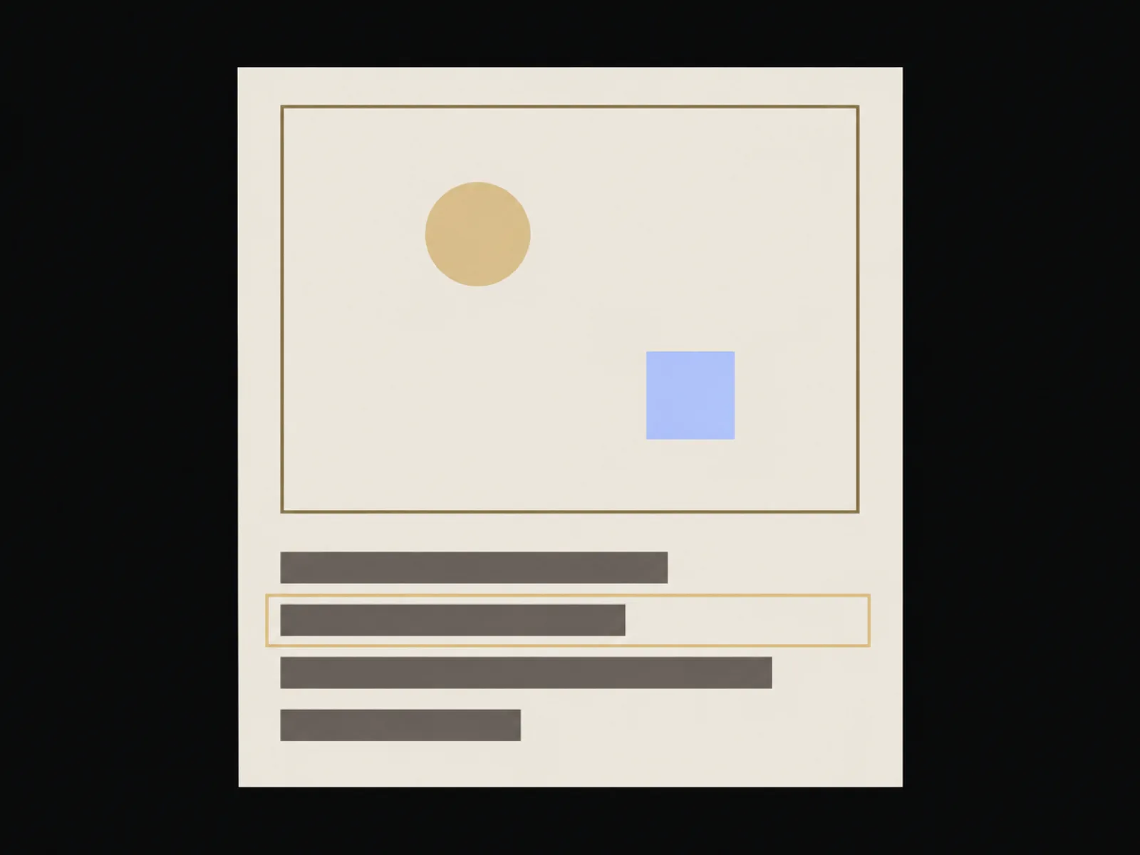 Diagram of a museum object page with the licence line highlighted beneath the image